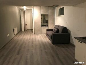 Studio 38m2 avec terrasse couverte au rez-de-chaussée