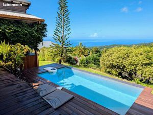 Villa d'architecte vue mer panoramique