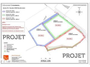 Terrain 2200 m² PLOUGUERNEVEL