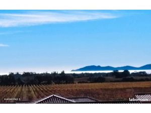 T2 vue mer et vignes