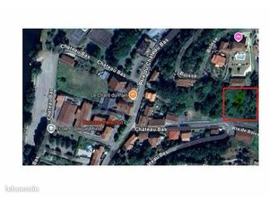 Terrain constructible et viabilisé