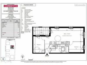 Appartement 3 pièces 66 m²