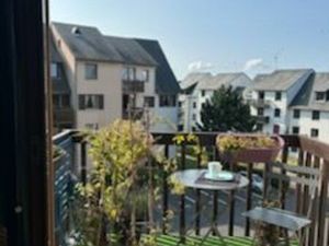 Touques  5mn de Trouville 2P balcon  36 89m2  lumineux  sans vis-à-vis  cuisine  salle de 