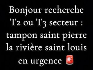 Recherche appartement ‼️