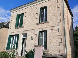 Maison de caractère – Jardin 650 m² – 3 niveaux – Villentrois-Faverolles-en-Berry