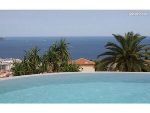 À vendre 3 pièces rez de jardin vue mer