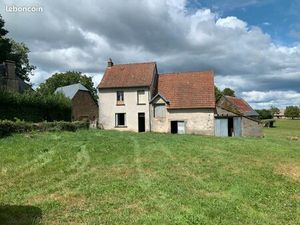 Maison à rénover de 125 m2 + possibilité d’extension de 68 m2 + garage de 47 m2