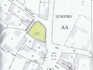 Terrain constructible 734m2 à Luzé