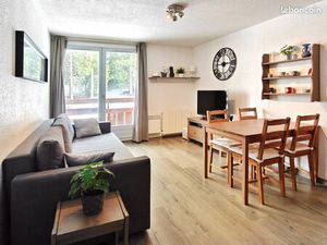 Rare : 2 pièces rénové avec vue panoramique sur les pistes – Les 7 Laux (Prapoutel)