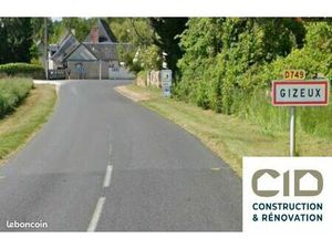 Terrain 570 m² Gizeux