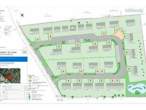 Terrain 427 m² Incarville