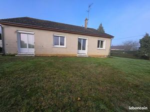 Pavillon de plain-pied  3 chambres  garage et jardin