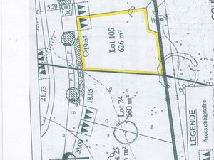 Terrain construcyible viabilisé