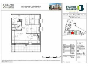 Appartement 3 pièces 62 m²