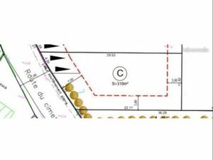 Parcelle déjà viabilisée de 312m2