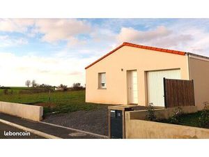 Maison neuve 2023 83 m2 plein pied terrain 300m2