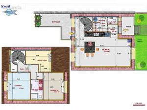 Duplex 4 pièces 87 m²