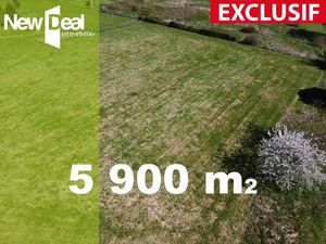 Terrain constructible viabilisé à vendre