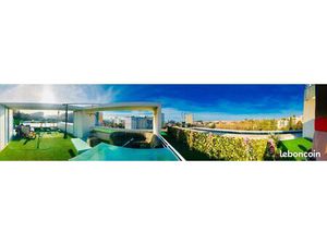 RARE - T5 90m² + Terrasse 80m² Vue Mer - DPE A (Économe) - 2 places Garage