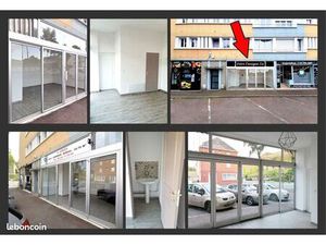 ? LOCAL à 100m REMPARTS et PLAGE VERTE  belle visibilité pour commerce  bureau  agence  ca