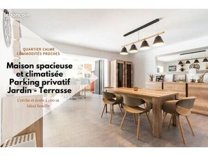 Maison  4 chambres  130 m²  rénovée et climatisée – Quartier tranquille et calme - Idéal p