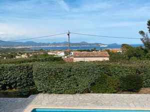 Villa plain pied vue mer panoramique et montagne