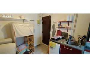 ?Studio meublé à l’agencement optimisé  donnant sur cour dans un quartier calme