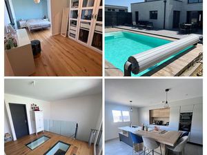 Maison moderne avec piscine proche gare- idéal frontaliers
