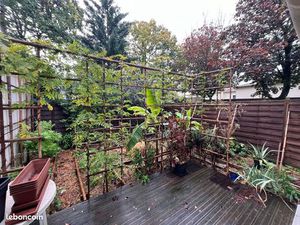 Grand studio avec terrasse  jardin  cave et parking