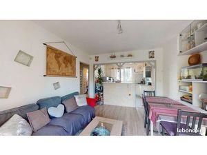 F4 traversant très lumineux avec cave et garage