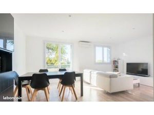 Saint-Barnabé – Beau T3 traversant 65 m² dans résidence sécurisée avec balcon  vue parc  p