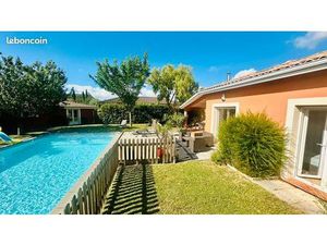 Maison 5 pièces + garage avec piscine et spa