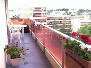 2 pièces très lumineux de 50m² avec balcon d'angle