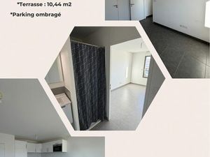 Grand T2 lumineux + Terrasse (56 88 m²) + Parking privé (& places extérieures)-Belle résid