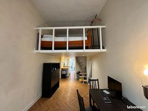 Loft F1 avec mezzanine 200 mètres du canal de l'Ourcq – 18 70 m² Carrez / 31 15 m² au sol