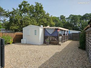 Mobil-home équipé +parcelle constructible