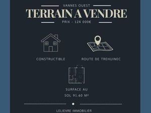 Terrain constructible à vendre