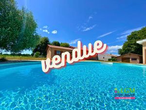 À Vendre maison 139m² La-Ville-Dieu-Du-Temple 6 pièces avec piscine et garages