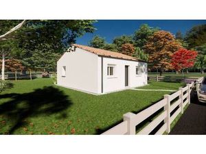 Terrain avec maison neuve à vendre