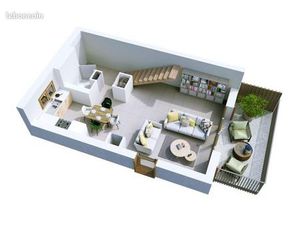 Appartement 3 pièces 73 m²