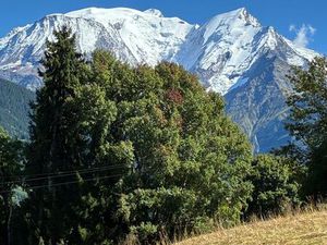 Superbe terrain constructible de 4300 m2- Vue sur le Mont Blanc