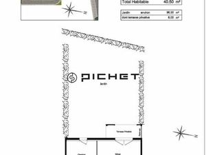 Appartement 2 pièces 41 m²