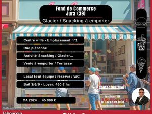 Commerce glacier  snack 41 m²
