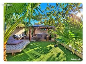 3 pièces en rez-de-jardin