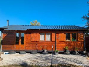 Chalet démontable meublé