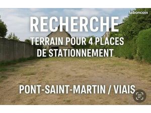 Recherche terrain pour 4 places de stationnement –Viais