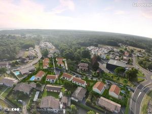 Terrain 595 m² Parentis En Born