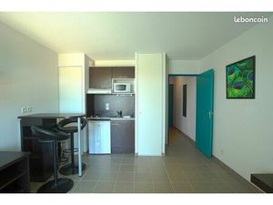 Studio meublé 26m2 avec balcon dans résidence sécurisé à Agroparc