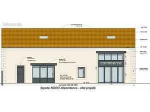 Location d’un local professionnel brut (ancienne Grange) à Mauzé-Sur-Le-Mignon place de l’