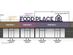 Local commercial 102 m² à louer – Sainte-Marguerite (88100)